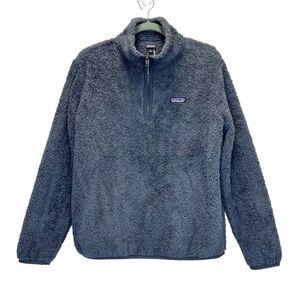 Patagonia Los Gatos Quarter Zip Women’s Medium Blue Fleece Pullover